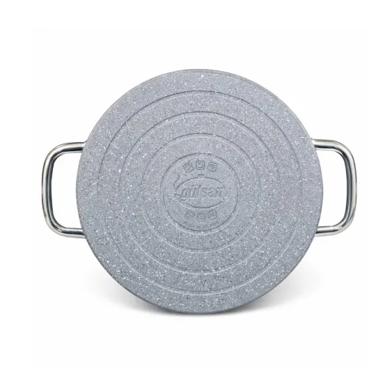 Gülsan Grid Granit Döküm Basık Tencere