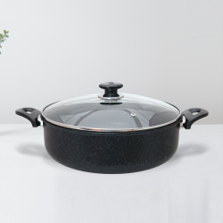 Gülsan 32cm Granit  Basık Tencere Gülsan 32cm Granit  Basık Tencere