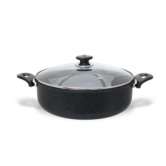Gülsan 32cm Granit  Basık Tencere