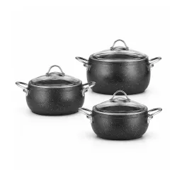 Gülsan Çise 6 Parça Granit Güveç Set