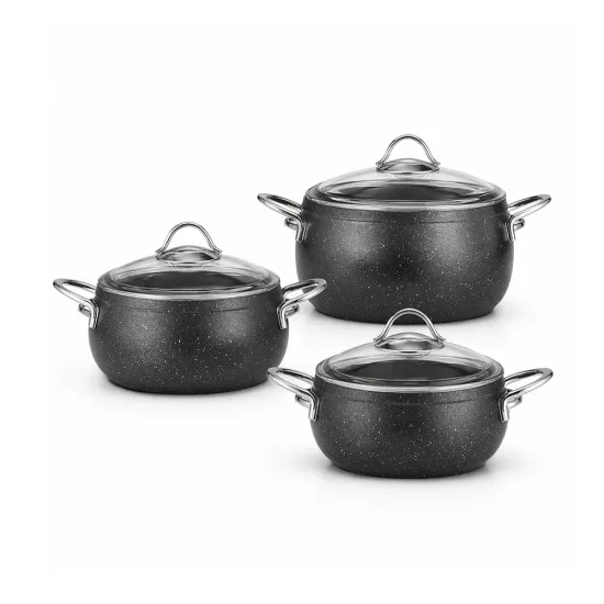 Gülsan Çise 6 Parça Granit Güveç Set