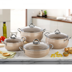 Gülsan Nil Granit 8 Parça Set Gülsan Nil Granit 8 Parça Set