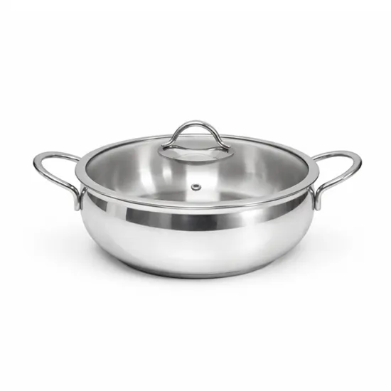 Gülsan Küre İnox 26 cm Basık Tencere