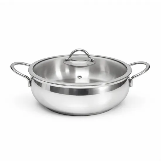 Gülsan Küre İnox 28 cm Basık Tencere