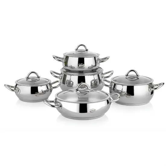 Gülsan Ada 10 Parça Tencere Seti