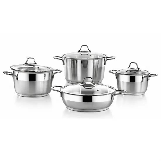 Gülsan Deniz 8 Parça Tencere Seti