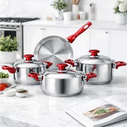 Gülsan Duygu 7 Parça Çelik Set