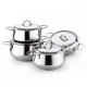 Gülsan Lara İnox 8 Parça Tencere Seti