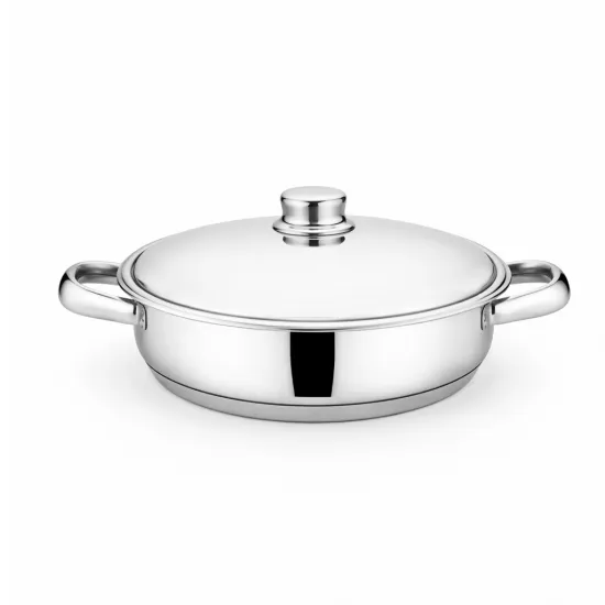 Gülsan Mega 28 cm Basık Çelik Tencere