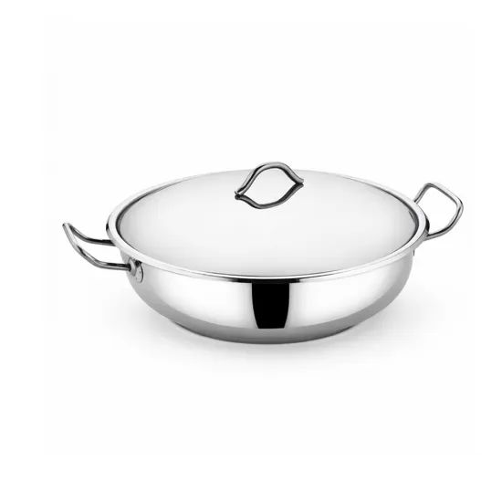 Gülsan Mega 30 cm Basık Çelik Tencere