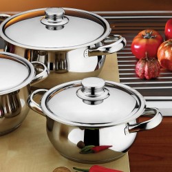 Gülsan Milenyum 6 Parça Tencere Seti Gülsan Milenyum 6 Parça Tencere Seti