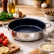 Gülsan Platinyum Çelik Karnıyarık Tencere Gülsan Platinyum Çelik Karnıyarık Tencere