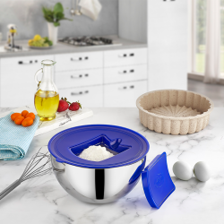 Gülsan Kapaklı Çelik Karıştırma Kabı Gülsan Kapaklı Çelik Karıştırma Kabı