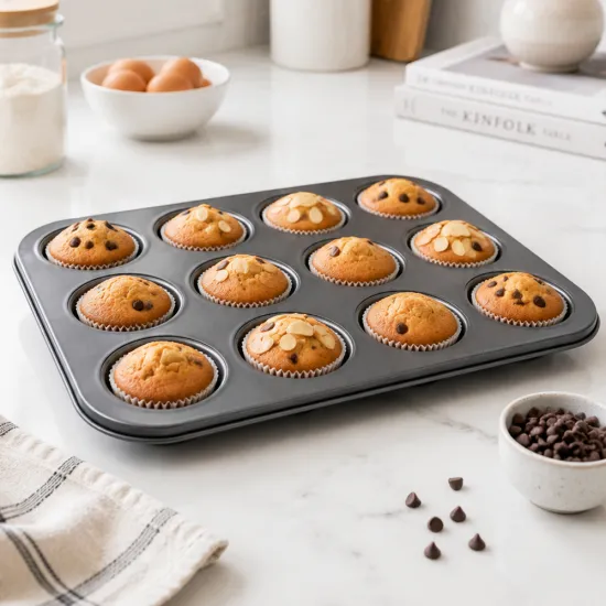 Gülsan 12’li Yapışmaz Muffin Kalıbı