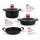 Gülsan GLS 5 Parça Granit Döküm Set