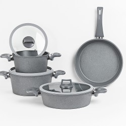 Gülsan Gonca Granit 7 Parça Set