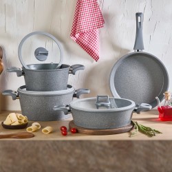 Gülsan Gonca Granit 7 Parça Set