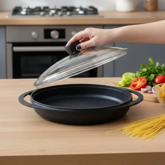 Gülsan Granit Döküm 30 cm Izgara Tavası