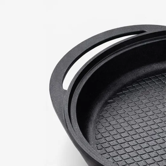 Gülsan Granit Döküm 30 cm Izgara Tavası