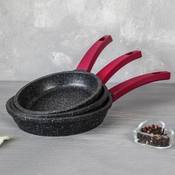 Gülsan GLS  Elit Granit Döküm XL 3 Parça Tava Seti