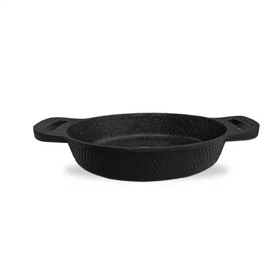Gülsan Mina Kristal Granit Döküm 3 Parça Sahan Set 