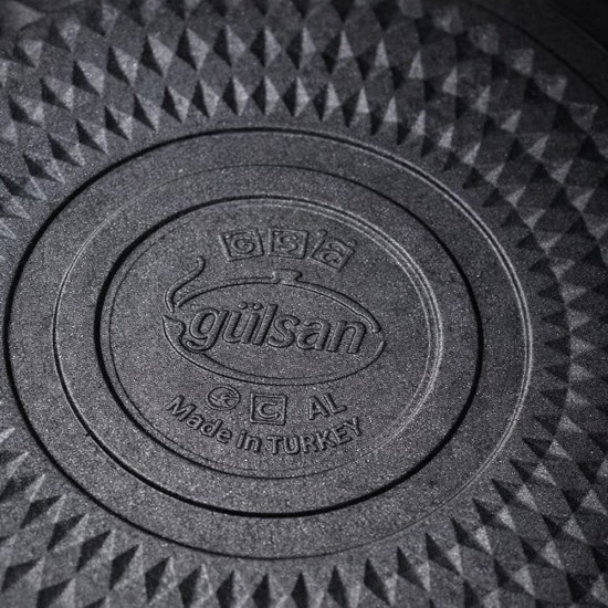 Gülsan Mina Granit Döküm Basık Tencere