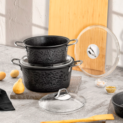 Gülsan Omorfo 7 Parça Granit Döküm Tencere Seti 