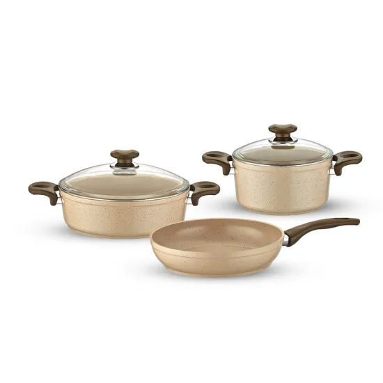 Gülsan Safran Granit 5 Parça Set