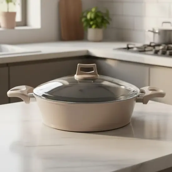 Gülsan Venüs Kristal 26 cm Basık Tencere