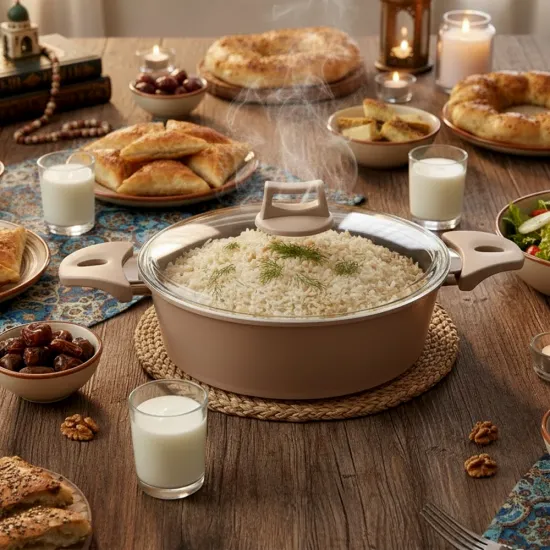 Gülsan Venüs Kristal 26 cm Basık Tencere