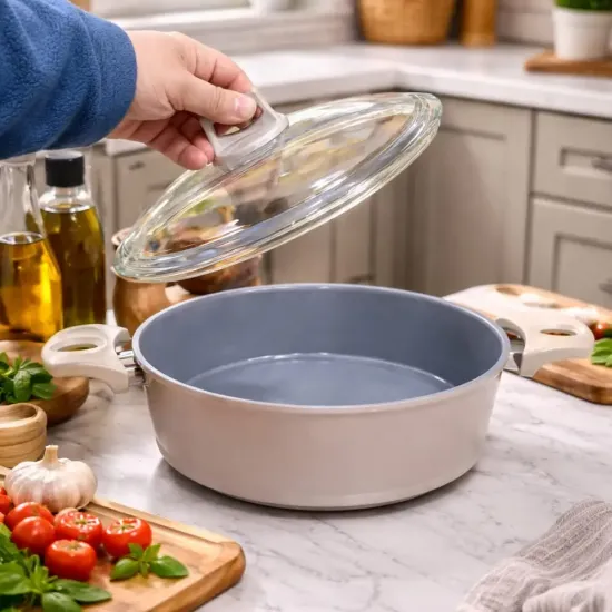 Gülsan Venüs Kristal 26 cm Basık Tencere