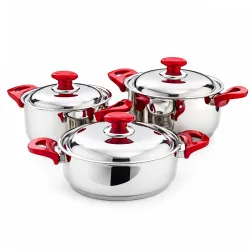 Gülsan Mikro Bakalit 6 Parça Tencere Seti