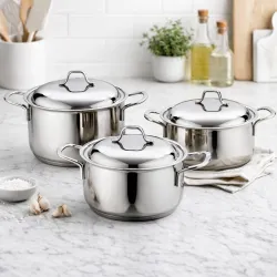Gülsan Mikro İnox 6 Parça Tencere Seti