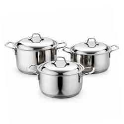 Gülsan Mikro İnox 6 Parça Tencere Seti